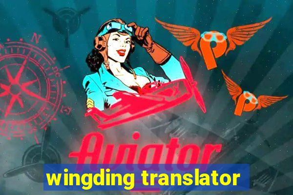 wingding translator